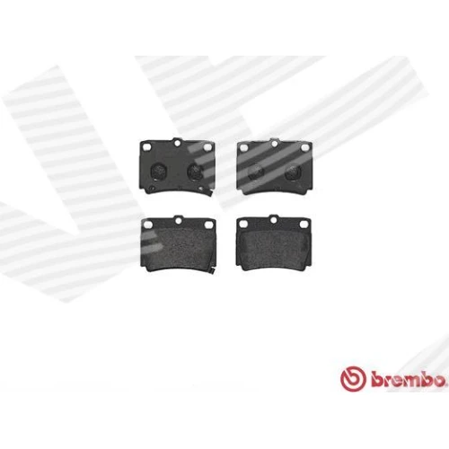 BRAKE PADS FOR DISC BRAKES - 1