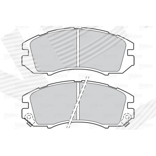 BRAKE PADS FOR DISC BRAKES - 1