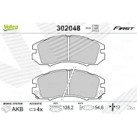 Brake pads for disc brakes