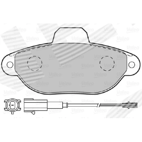 BRAKE PADS FOR DISC BRAKES - 1