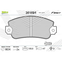 Brake pads for disc brakes