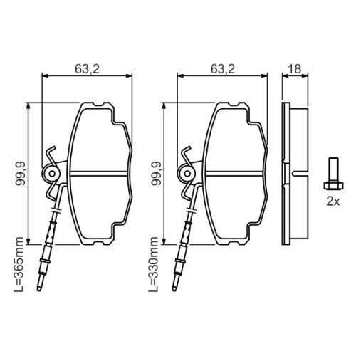 BRAKE PADS FOR DISC BRAKES - 4