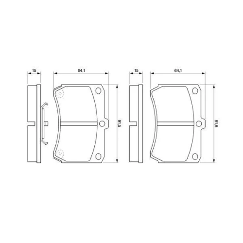 BRAKE PADS FOR DISC BRAKES - 4