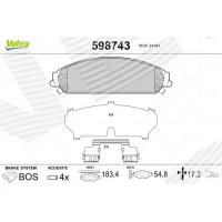 Brake pads for disc brakes