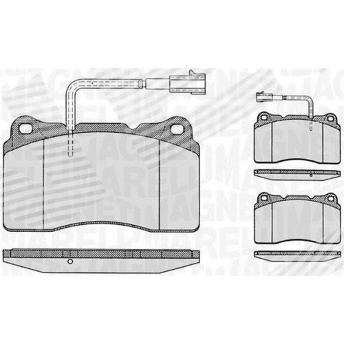 BRAKE PADS FOR DISC BRAKES - 0