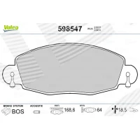 Brake pads for disc brakes