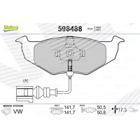 Brake pads for disc brakes