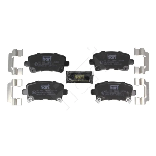 BRAKE PADS FOR DISC BRAKES - 1