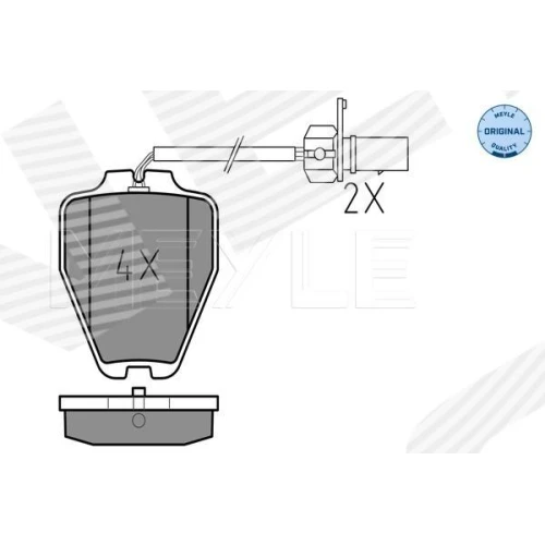 BRAKE PADS FOR DISC BRAKES - 0