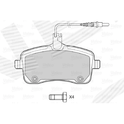 BRAKE PADS FOR DISC BRAKES - 1