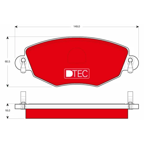 BRAKE PADS FOR DISC BRAKES - 0