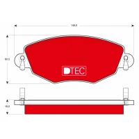 Brake pads for disc brakes