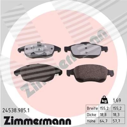 BRAKE PADS FOR DISC BRAKES - 0