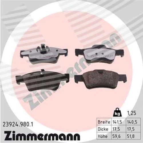 BRAKE PADS FOR DISC BRAKES - 0