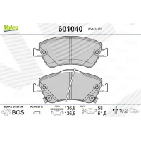 Brake pads for disc brakes