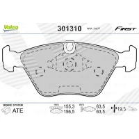 Brake pads for disc brakes