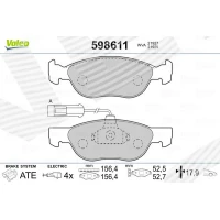 Brake pads for disc brakes