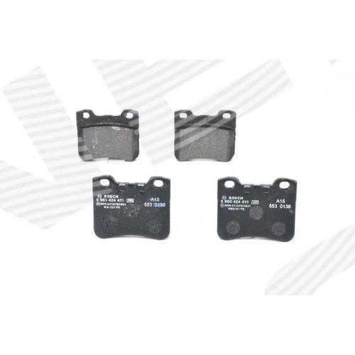 BRAKE PADS FOR DISC BRAKES - 2