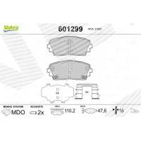 Brake pads for disc brakes