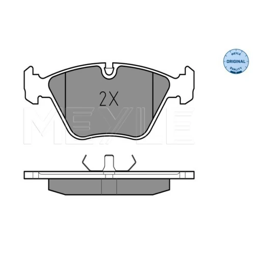 BRAKE PADS FOR DISC BRAKES - 1