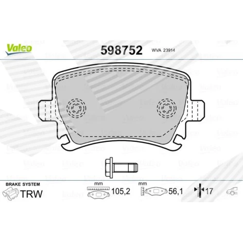 BRAKE PADS FOR DISC BRAKES - 0