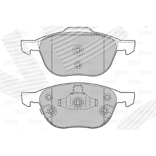 BRAKE PADS FOR DISC BRAKES - 1