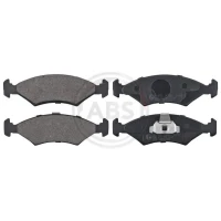 Brake pads for disc brakes