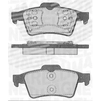 Brake pads for disc brakes