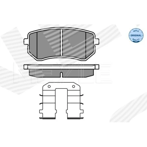 BRAKE PADS FOR DISC BRAKES - 1