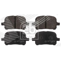 Brake pads for disc brakes