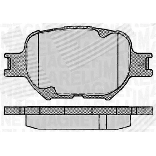 BRAKE PADS FOR DISC BRAKES - 0