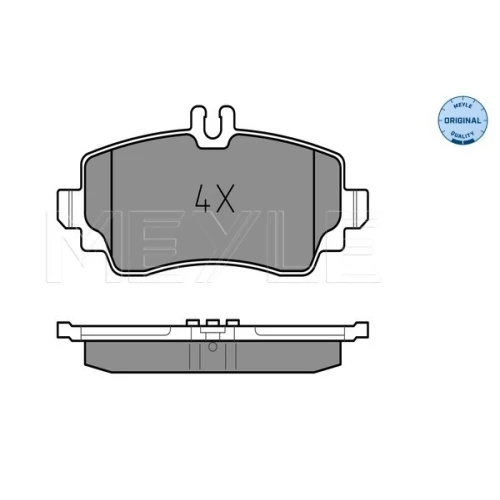 BRAKE PADS FOR DISC BRAKES - 1