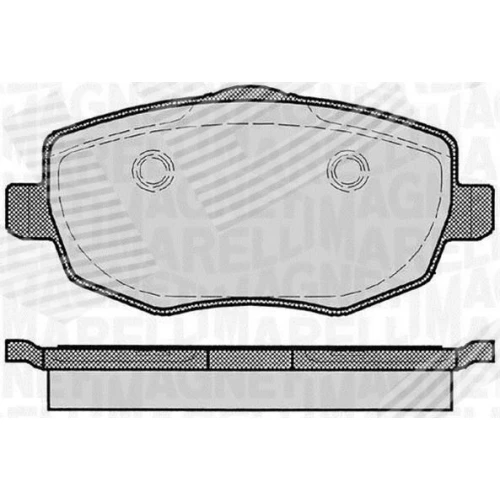 BRAKE PADS FOR DISC BRAKES - 0