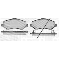 Brake pads for disc brakes