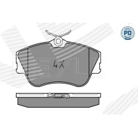 Brake pads for disc brakes