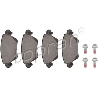 Brake pads for disc brakes