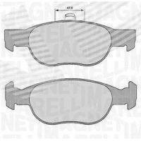 Brake pads for disc brakes