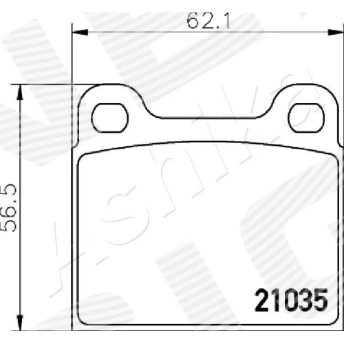 BRAKE PADS FOR DISC BRAKES - 1