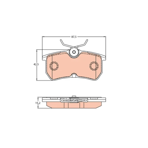 BRAKE PADS FOR DISC BRAKES - 0