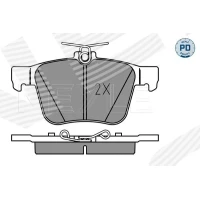 Brake pads for disc brakes