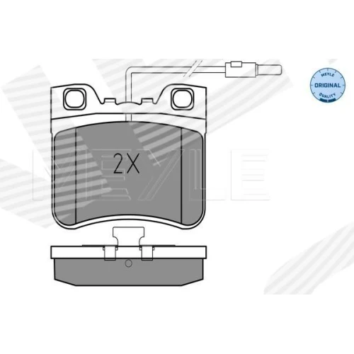 BRAKE PADS FOR DISC BRAKES - 1