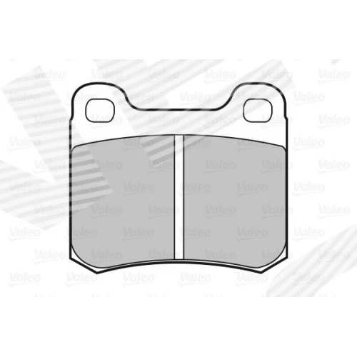 BRAKE PADS FOR DISC BRAKES - 1