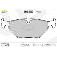 Brake pads for disc brakes