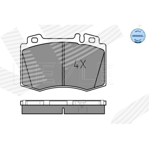 BRAKE PADS FOR DISC BRAKES - 0