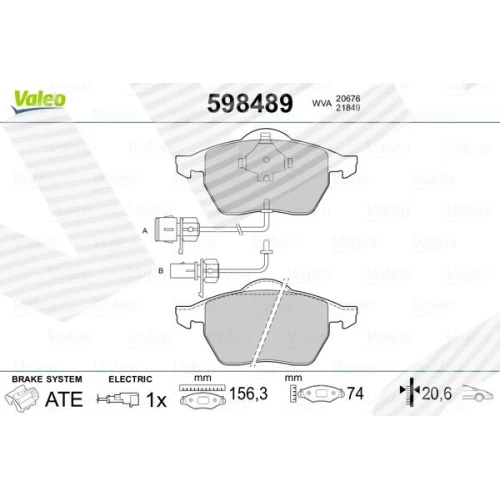 BRAKE PADS FOR DISC BRAKES - 0