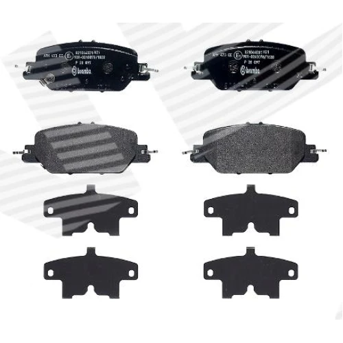 BRAKE PADS FOR DISC BRAKES - 1