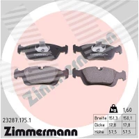 Brake pads for disc brakes