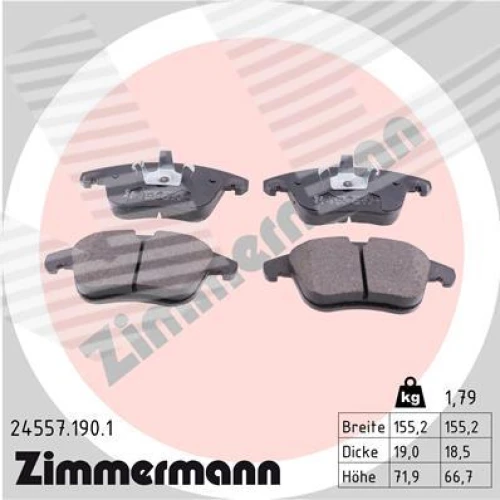 BRAKE PADS FOR DISC BRAKES - 0