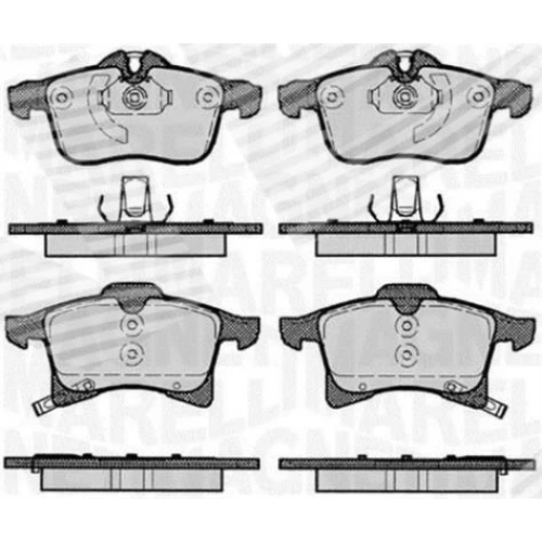 BRAKE PADS FOR DISC BRAKES - 0