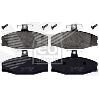 Brake pads for disc brakes